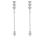 Arrow Droplet Stud Earrings