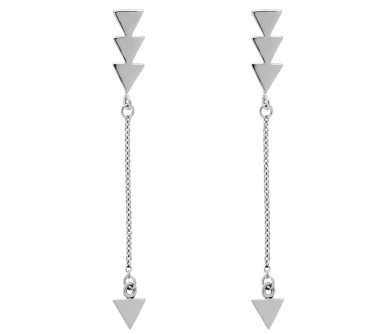 Arrow Droplet Stud Earrings