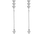 Arrow Droplet Stud Earrings