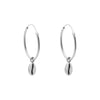 Cowrie Shell Hoop Earrings