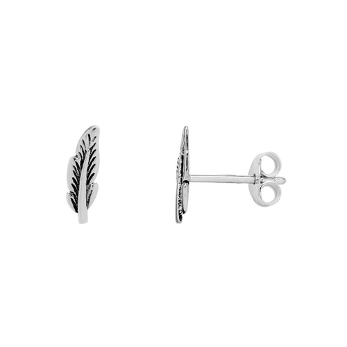 Feather Stud Earrings