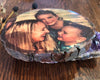 Wood Slice Photo Magnet Pine