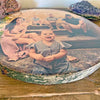 Family Custom Photo Gift on Silver Birch Wood Slice