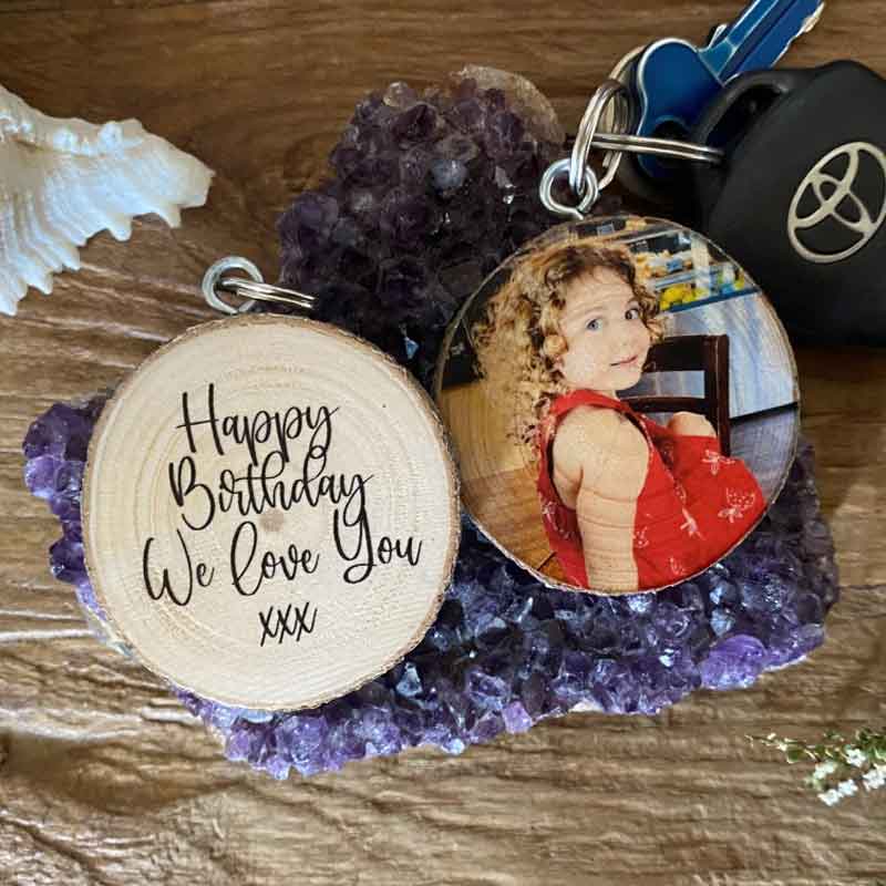 Personalised Photo Key Ring