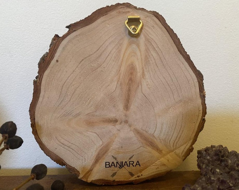 Kids & Family - Personalised Wood Slice Pine