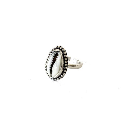 Cowrie Shell Ring