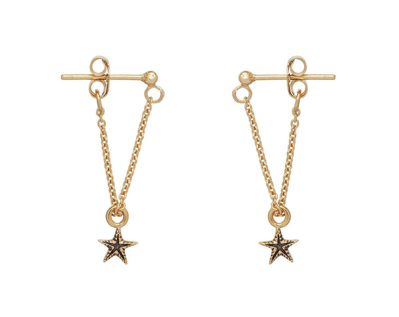 Starfish Chain Studs